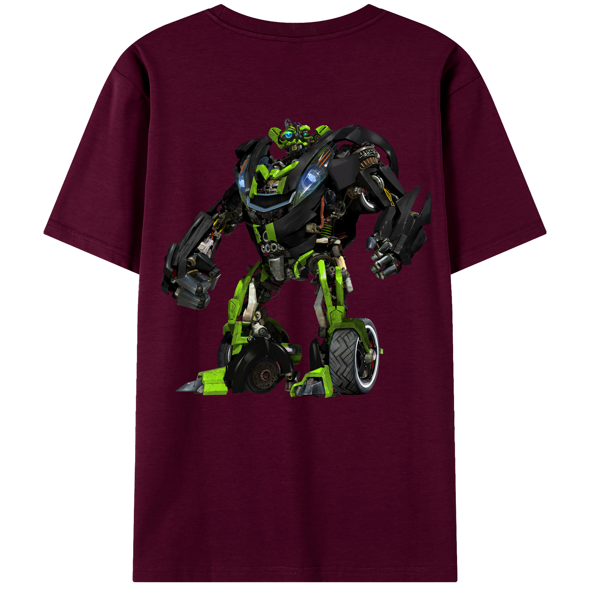 （画像用） Transformers トランスフォーマー レディース半袖Tシャツ(バックプリント)